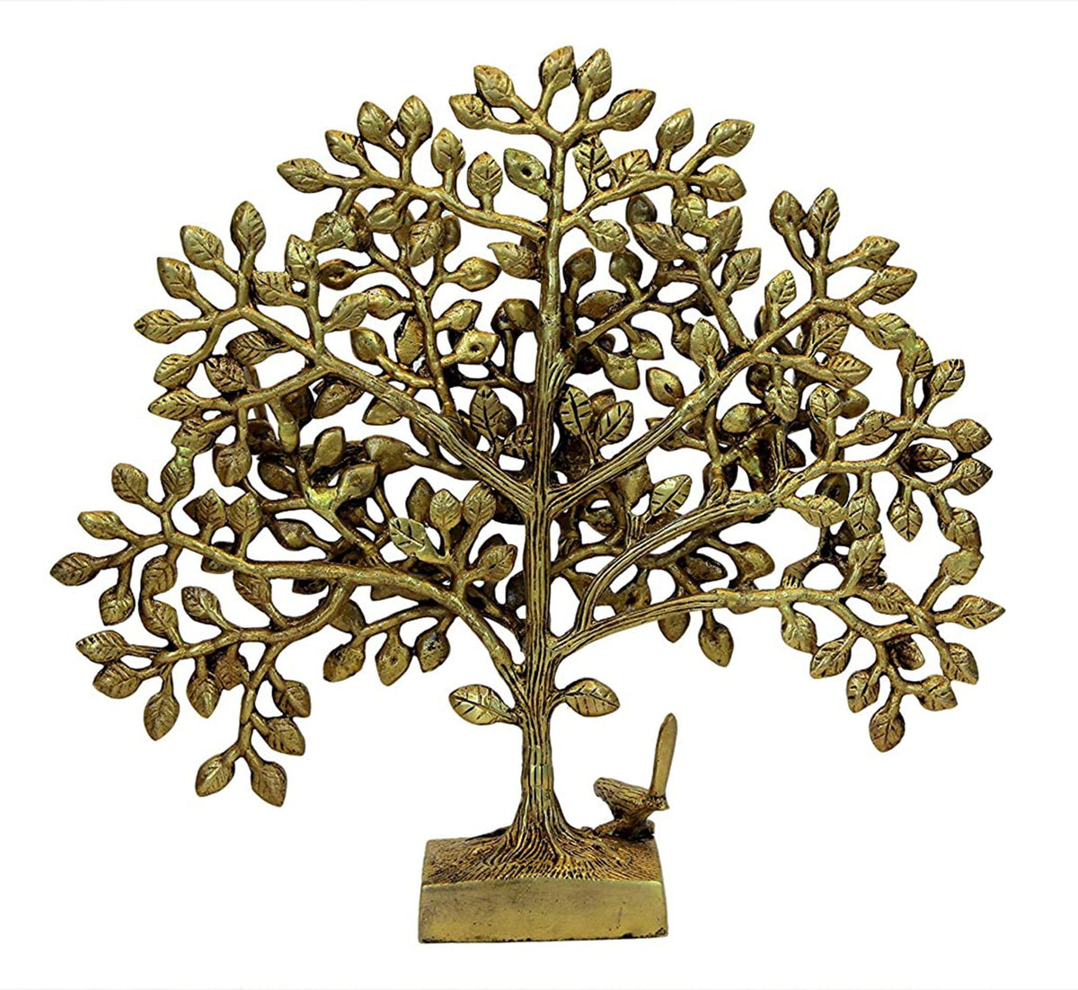 Brass Wall Hanging Tree Statue 1.9kg