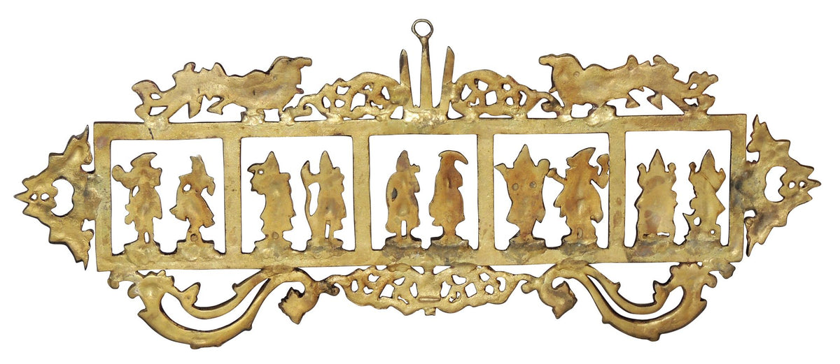 Brass Wall Hanging Das Avatar Statue 5kg
