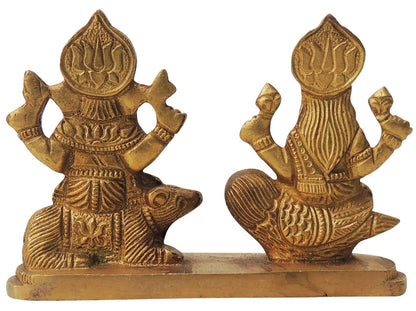 Brass Laxmi Ganesh Statue 0.76kg