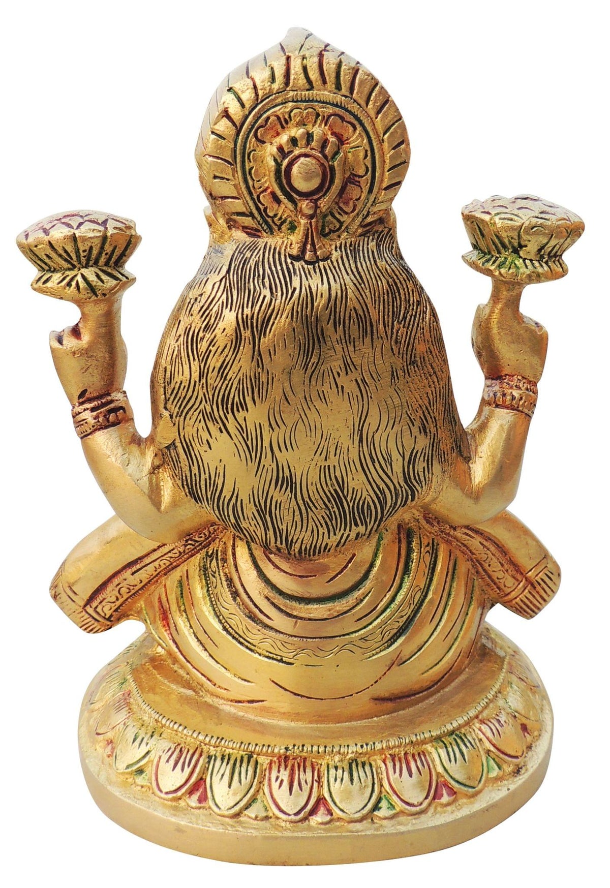 Brass Laxmi Ji God Idol Statue 2.6kg