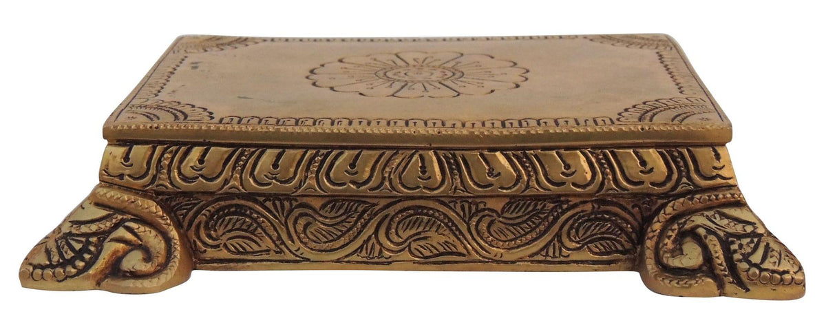 Brass Chowki For God Idol 2Kg