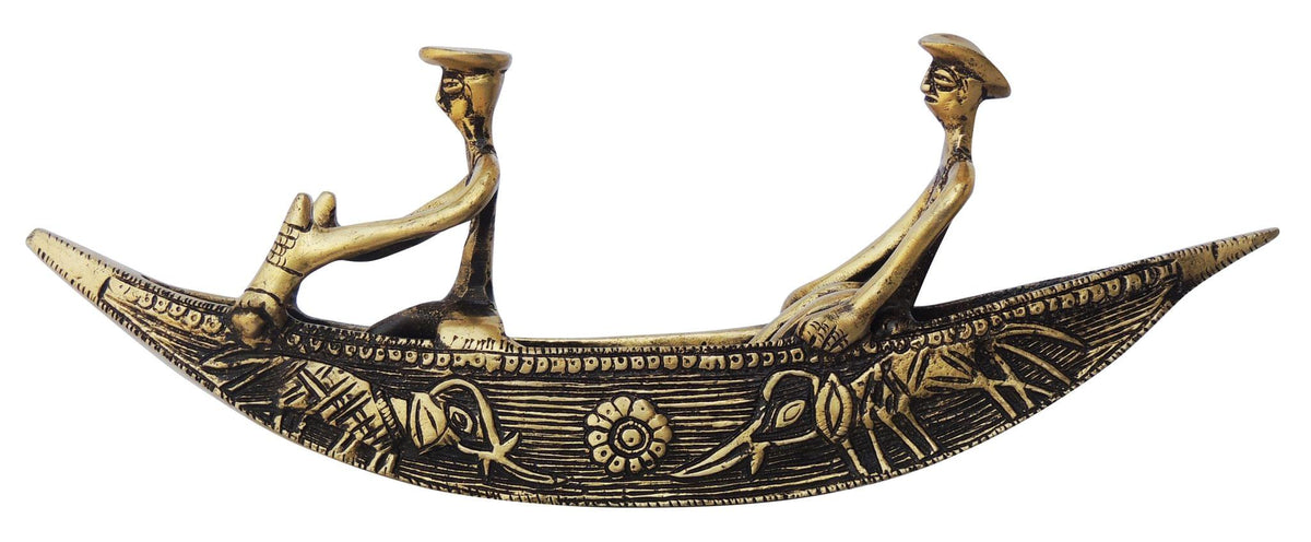 Brass Boat Statue 1.56Kg
