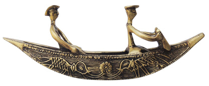 Brass Boat Statue 1.56Kg