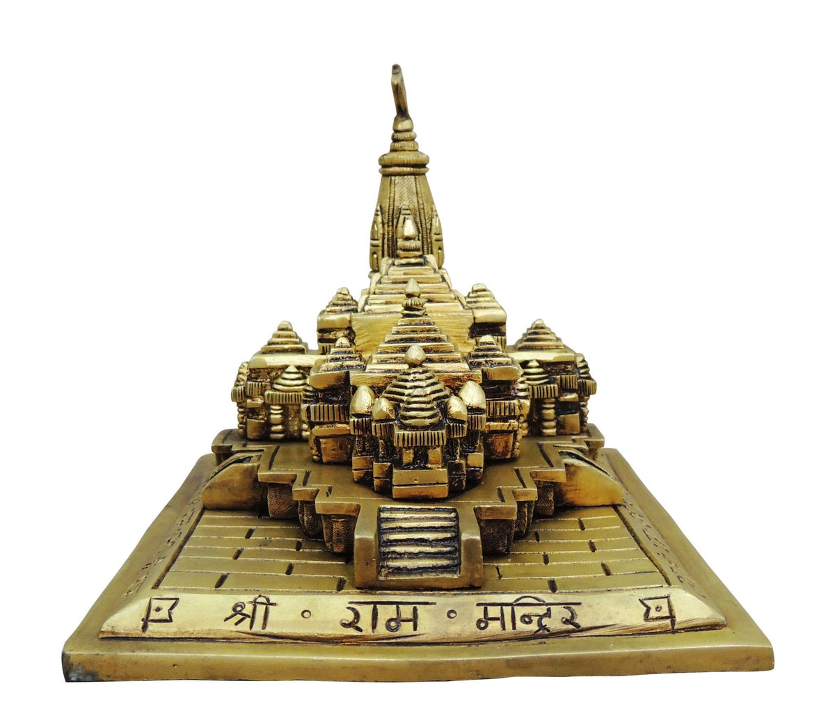 Brass Ayodhya Ram Mandir Temple 2.4Kg