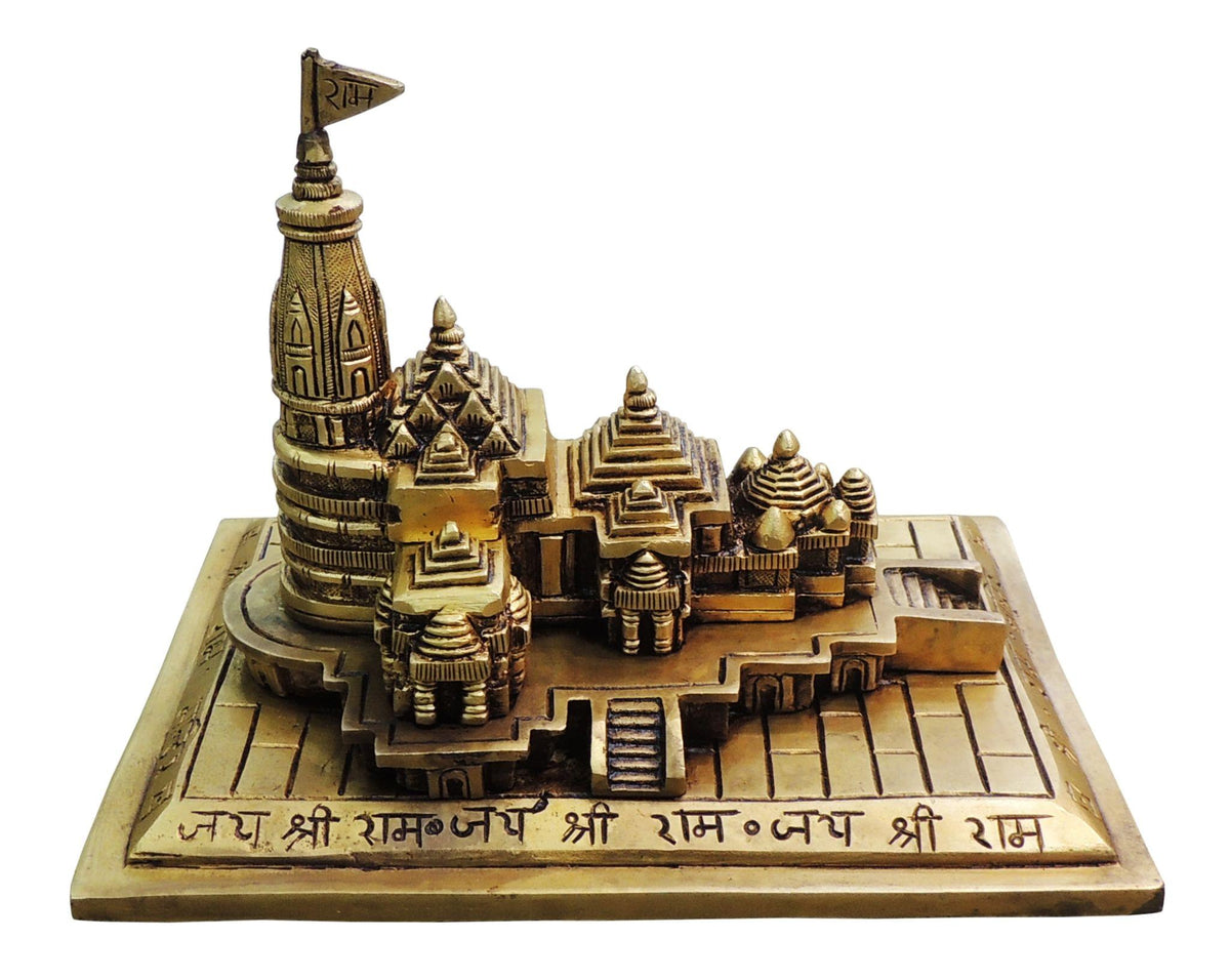 Brass Ayodhya Ram Mandir Temple 2.4Kg