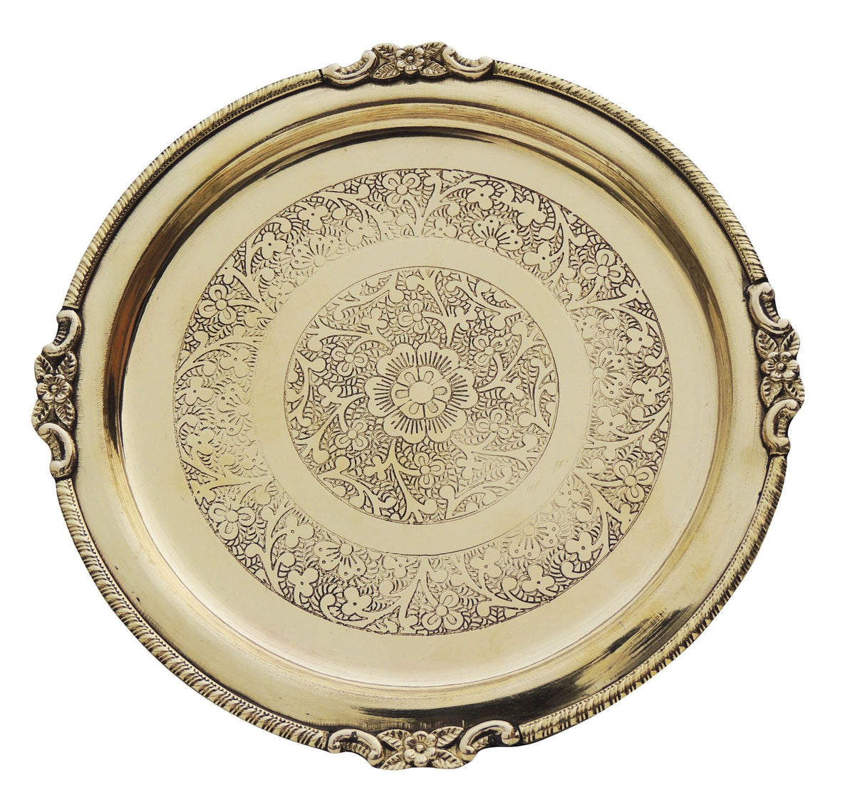 Brass Thali Embose 0.3kg