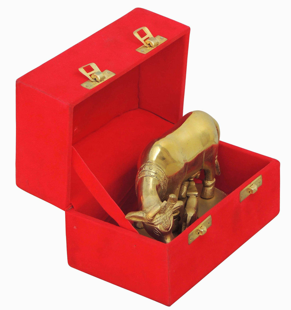 Brass Cow Statue 0.3Kg