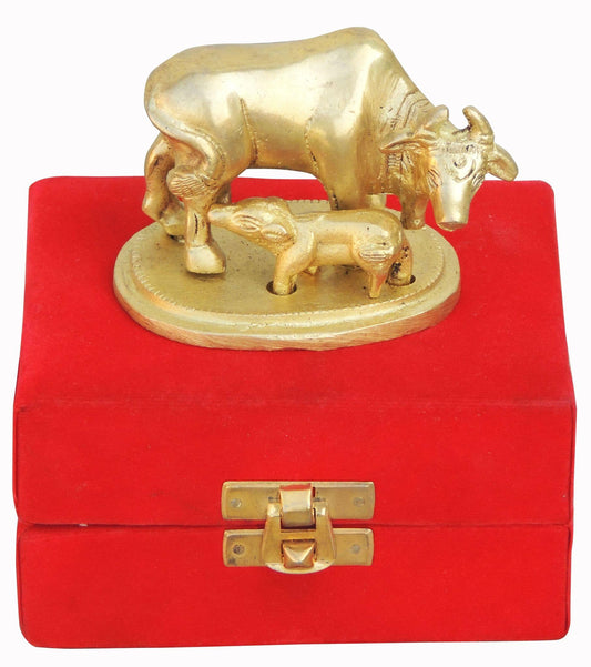 Brass Cow Statue 0.3Kg