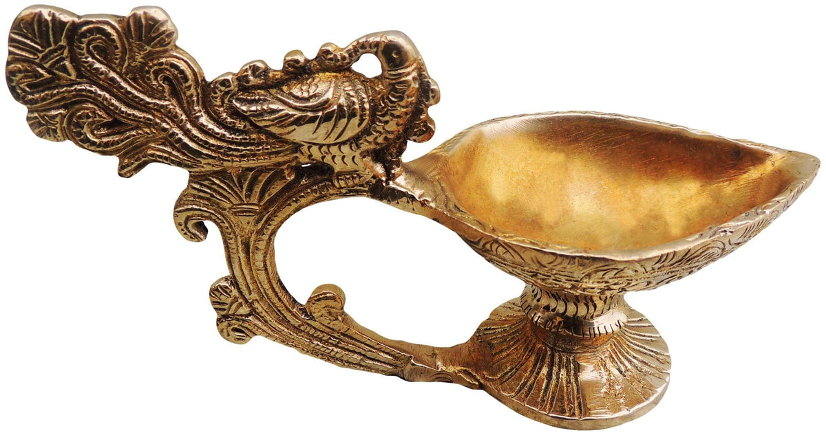 Brass Deepak Statue 0.42Kg
