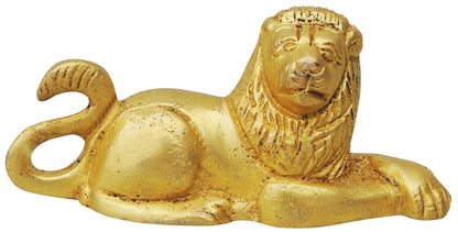 Brass Lion Statue 0.16Kg