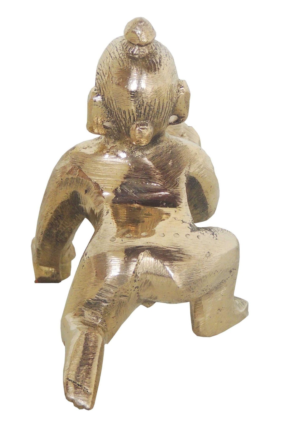 Brass Laddu Gopal God Idol Statue 0.2Kg