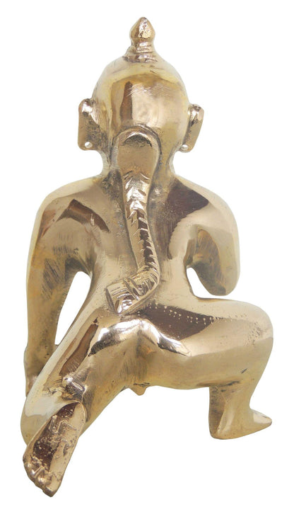 Brass Laddu Gopal God Idol Statue 1.2Kg