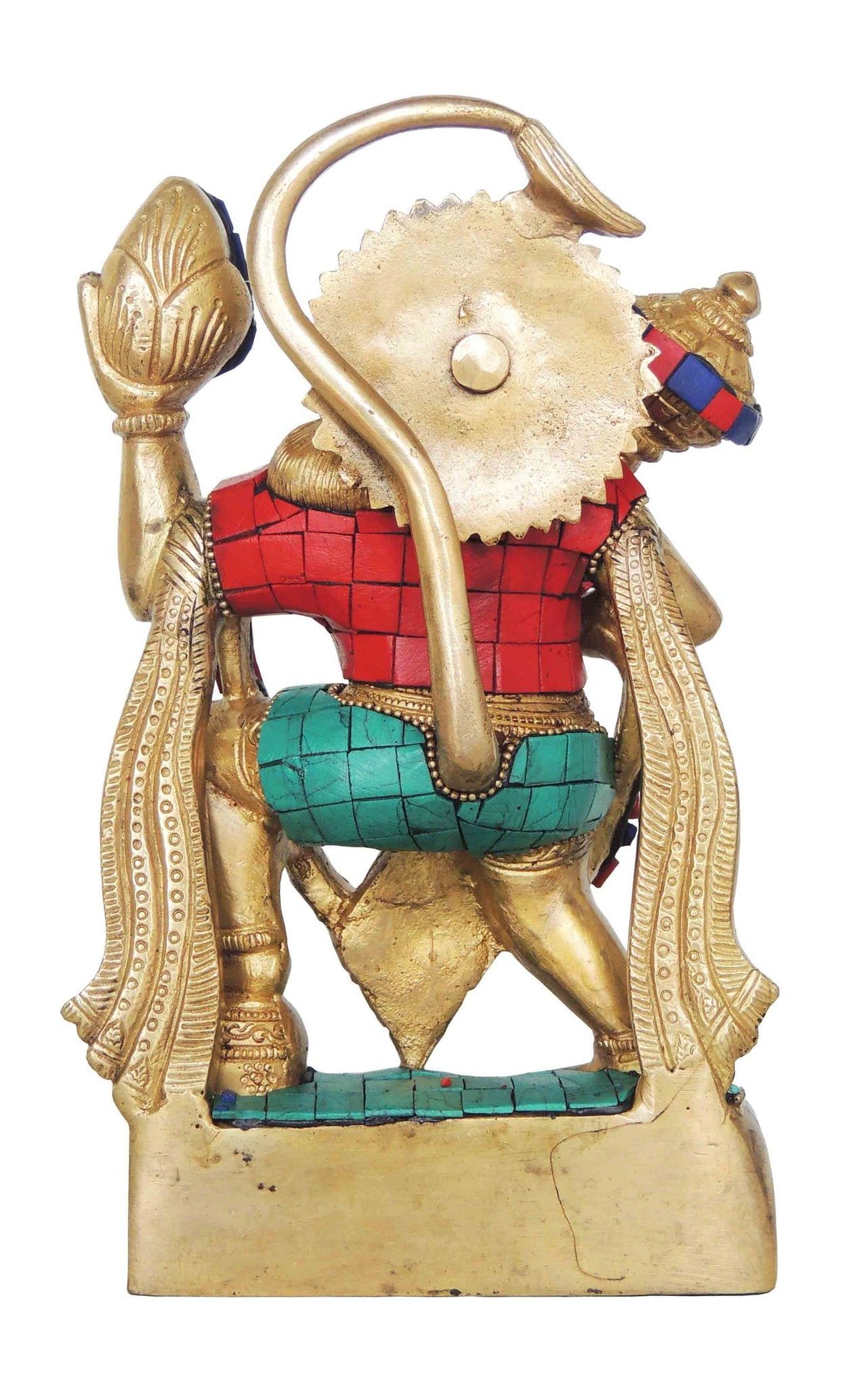 Brass Hanuman Ji Statue 2.62Kg
