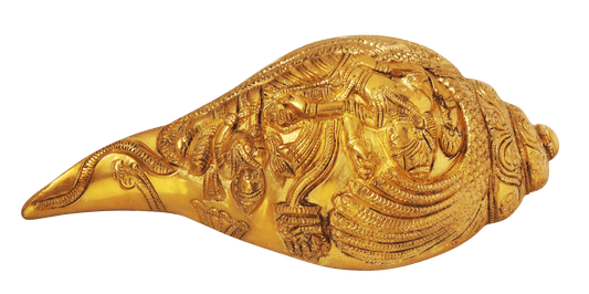 Brass Wall Hanging Shankh 0.9Kg