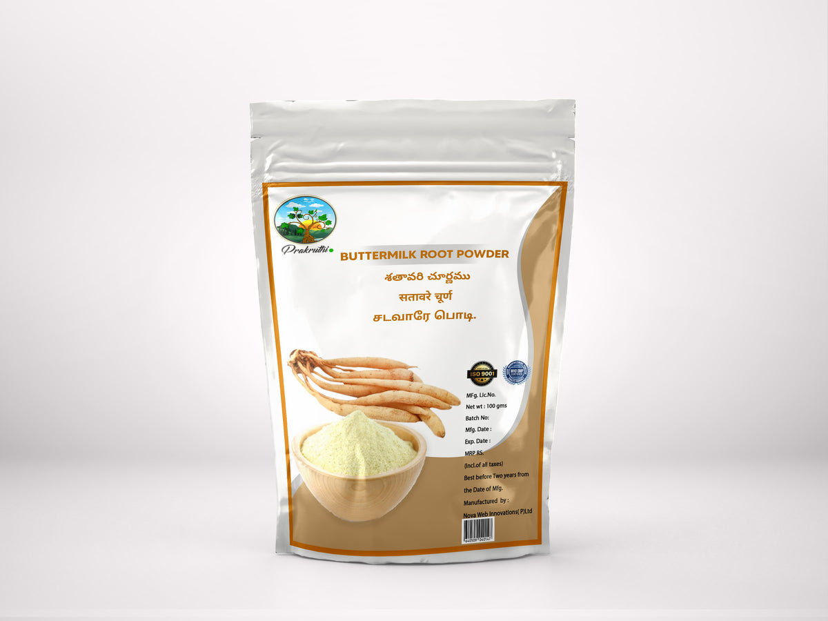 Prakruthi BUTTER MILK ROOT POWDER POWDER 100G