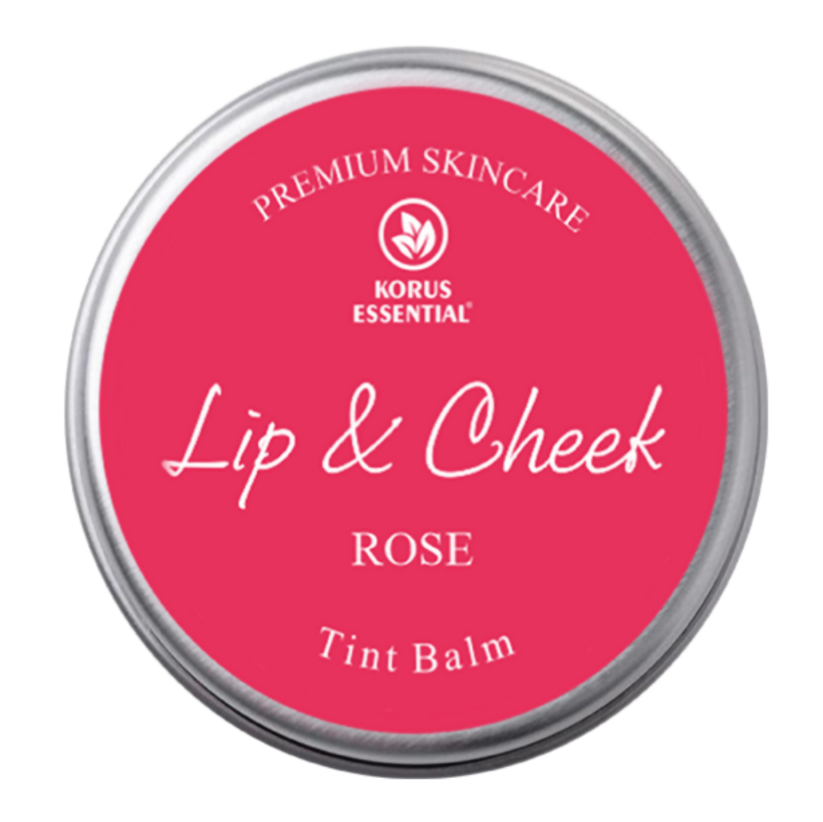 Korus Essential Rose Lip & Cheek Tint Balm