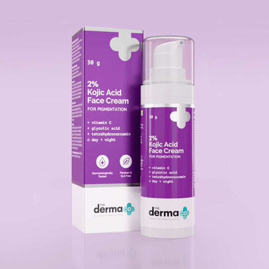 The Derma co 2% Kojic Acid Cream for Pigmentation - PUSHMYCART