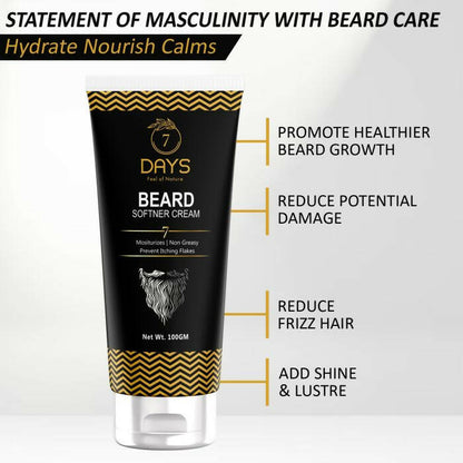 7 Days Beard Softener Cream 