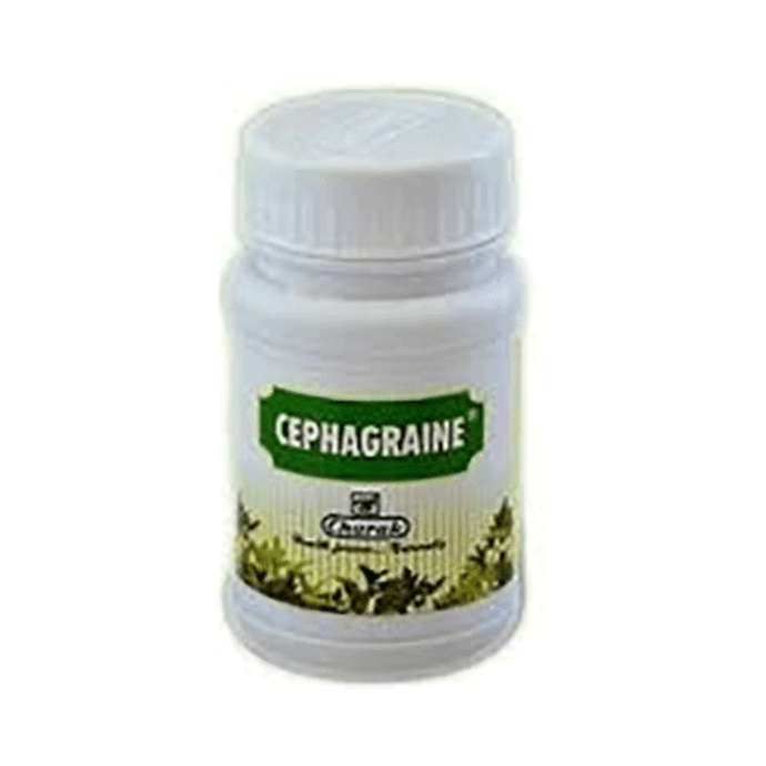 Complément Alimentaire Charak Cephagraine - 5x40 Comprimés - Ingrédients Naturels Ayurvédiques - Exp. 11/2026