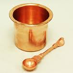 Copper Panch Patra - PUSHMYCART