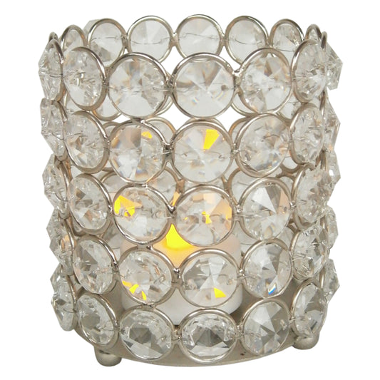 Round Crystal Votive