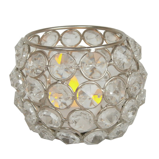 Round Crystal Votive