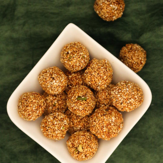 Sesame Jaggery Laddo