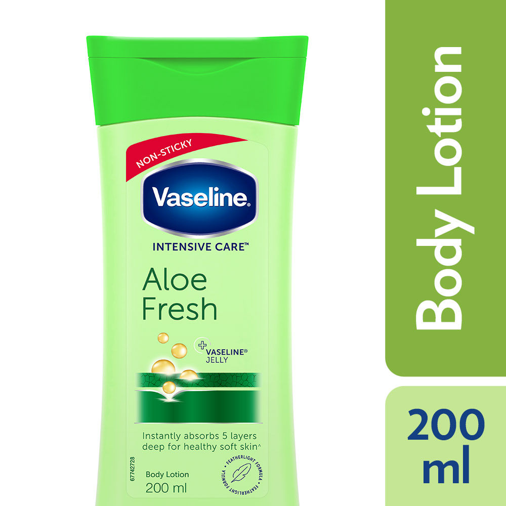 Vaseline Intensive Care Aloe Fresh Body Lotion – PUSHMYCART