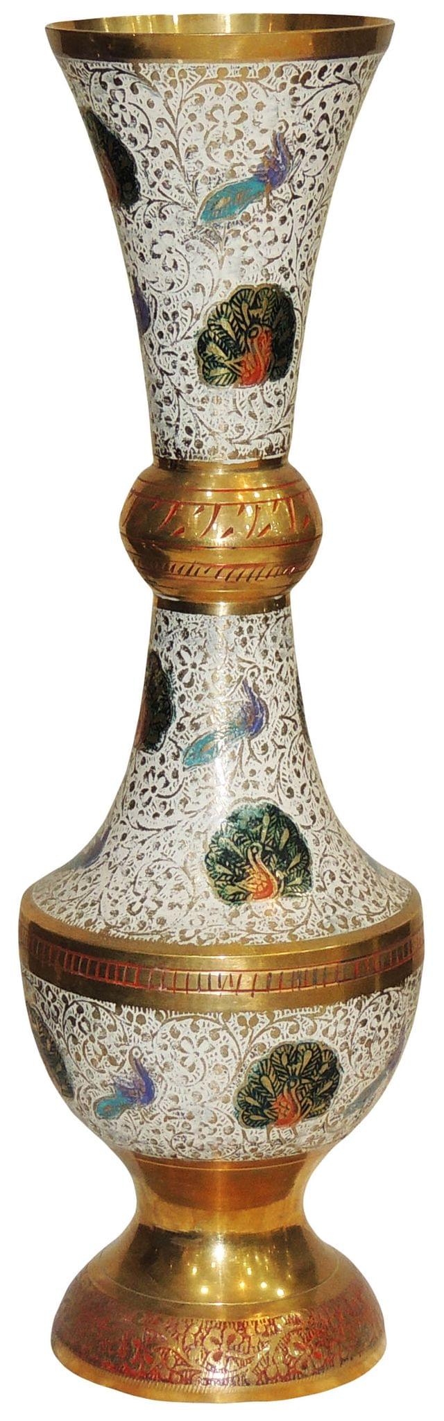 Brass Home And Garden Flower Pot 1.23Kg