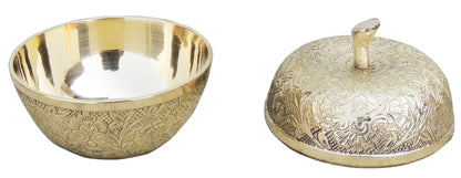 Brass Apple Shape Bowl 0.3Kg