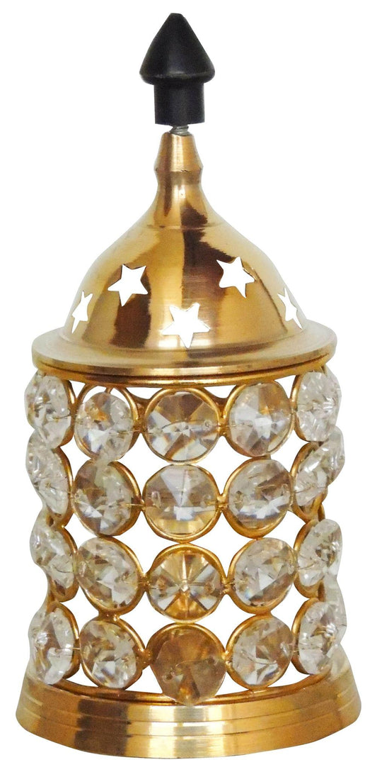 Brass Table Oil Lamp Deep Jyoti 0.39Kg