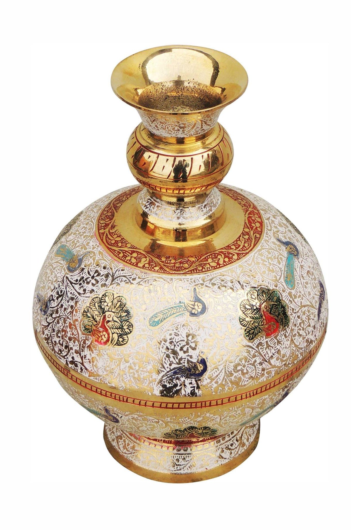 Brass Home And Garden Flower Pot 1.47Kg