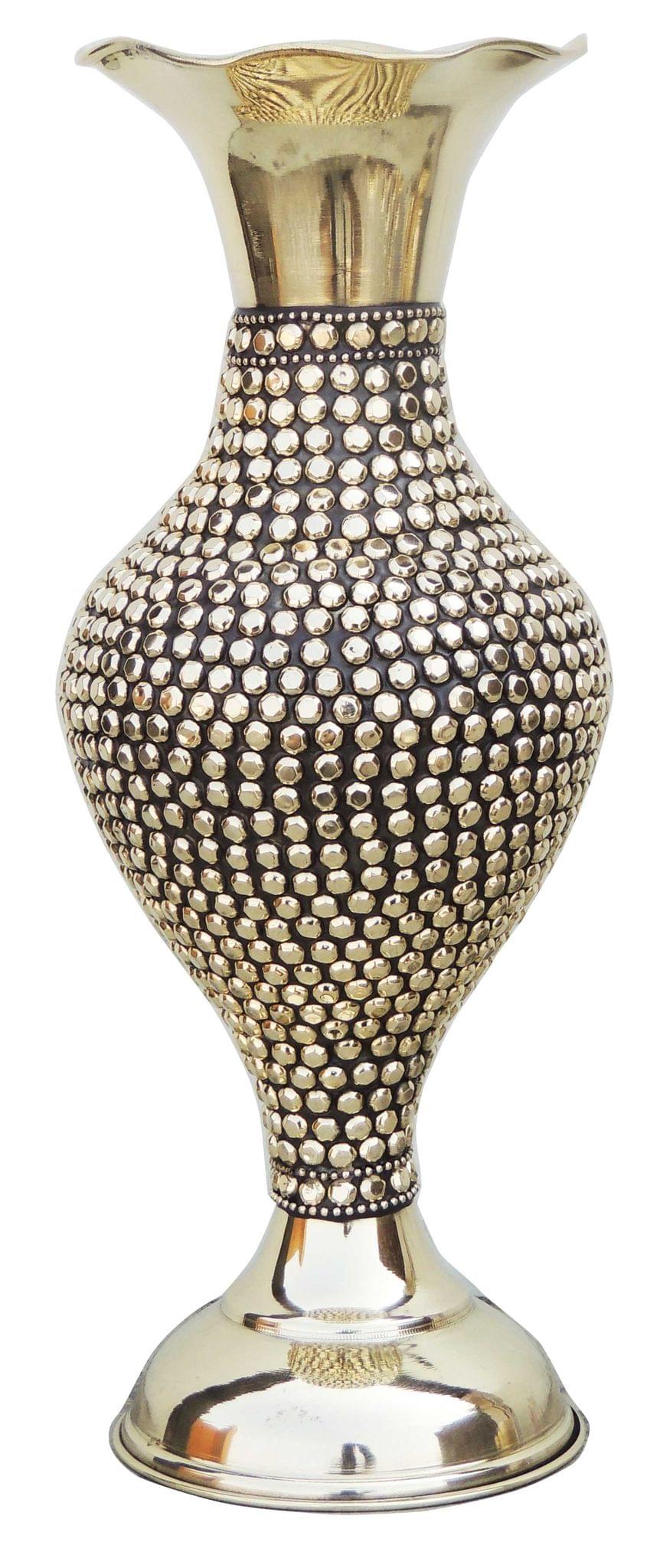 Brass Beads Flower Pot 0.575Kg