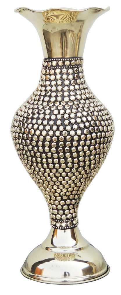 Brass Beads Flower Pot 0.575Kg