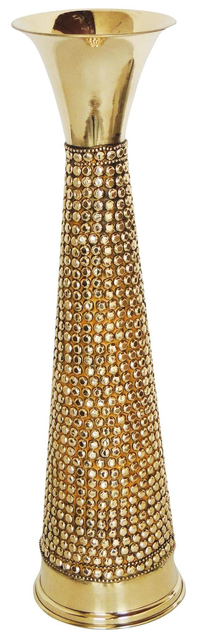 Brass Flower Pot Vase 0.64Kg
