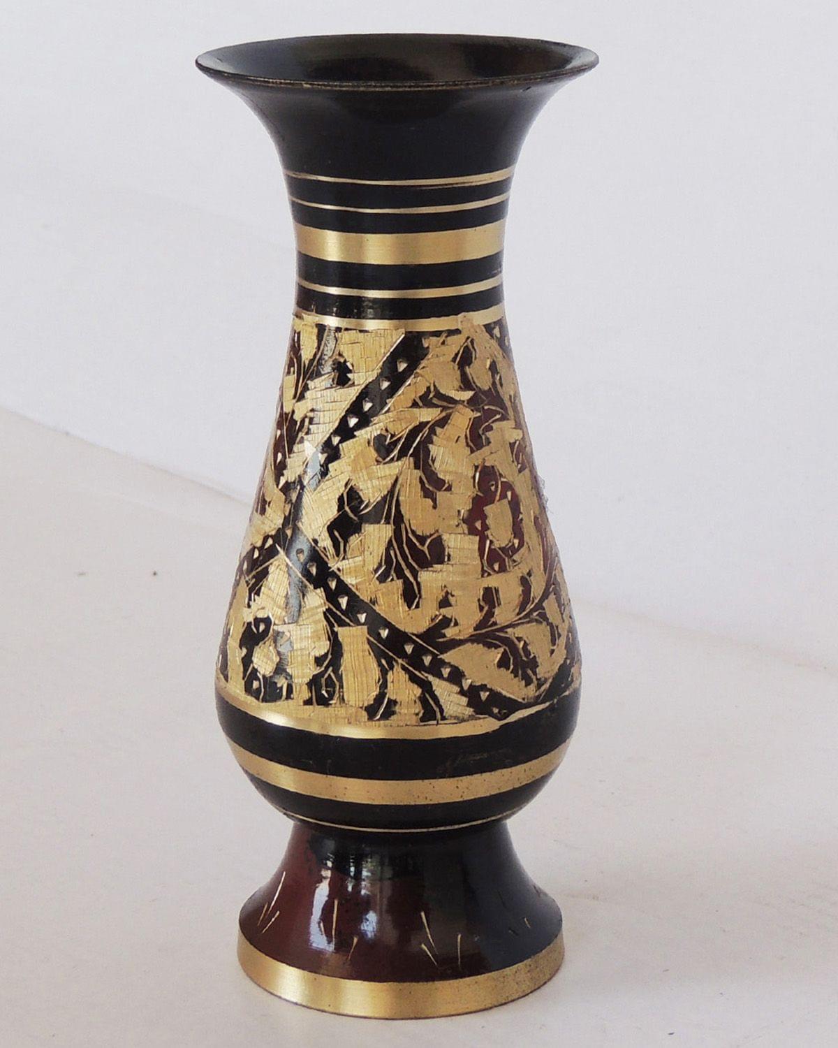 Brass Flower Pot Vase 0.17Kg