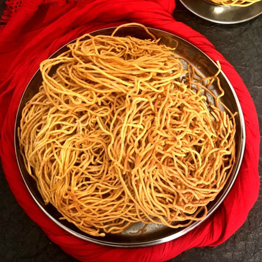 Sri bhaktanjaneya Spicy Mota Sev Karam Pusa 500g