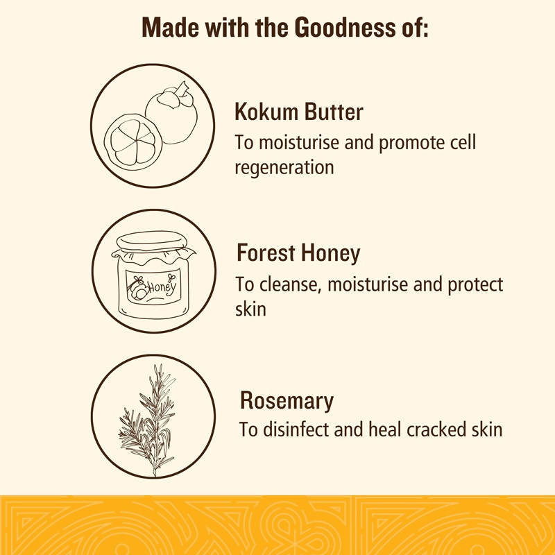 Soultree Hand & Foot Cream | Kokum & Honey With Mountain Rosemary
