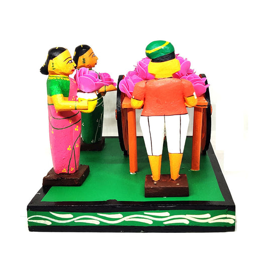 Flower Seller - Kondapalli Bommalu - PUSHMYCART