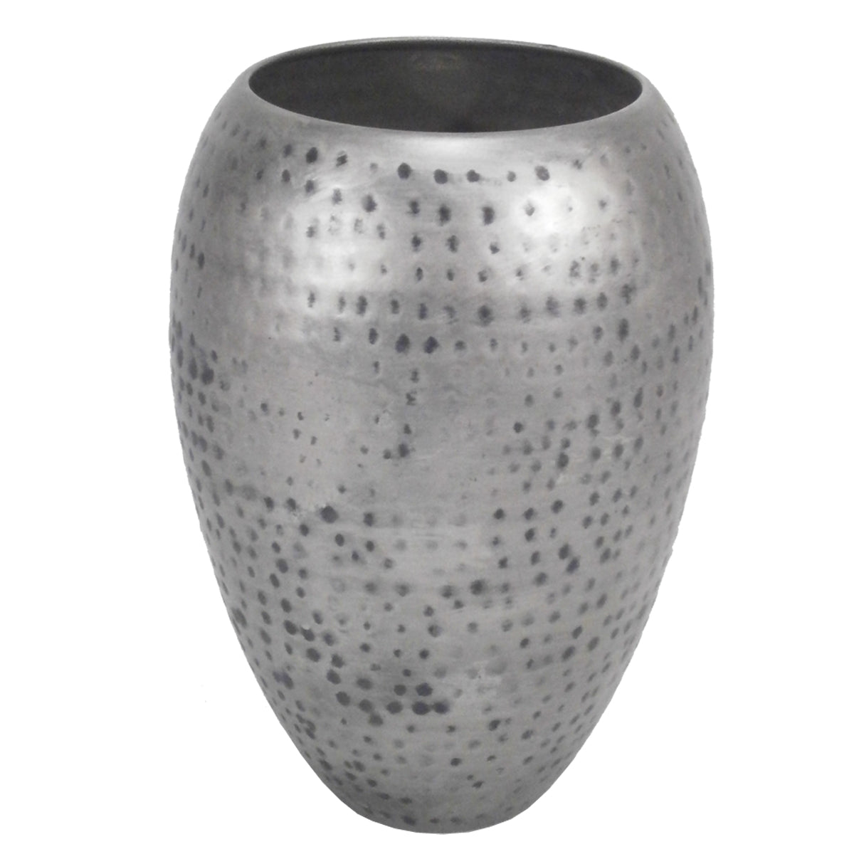 Iron Hammered Flower Vase