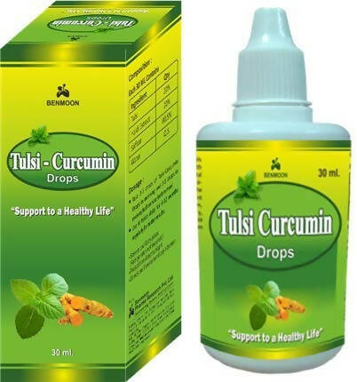 Benmoon Ayurveda Tulsi- Curcumin Drops