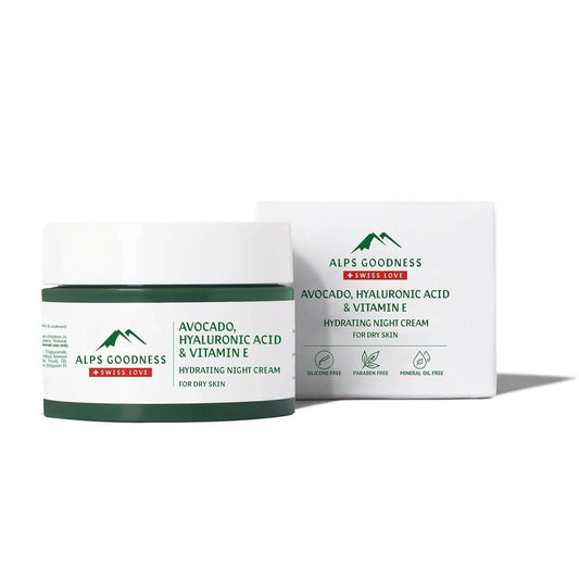 Alps Goodness Avocado Hyaluronic Acid and Vitamin E Hydrating Night Cream
