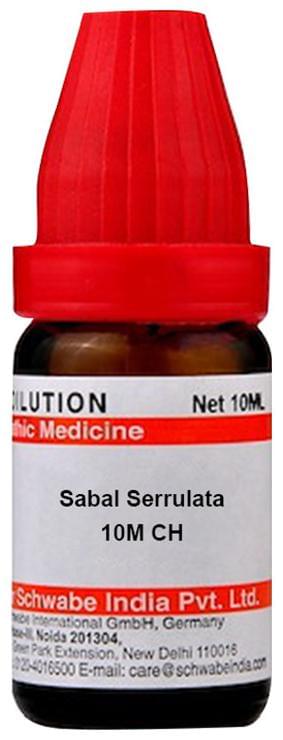 Dr Willmar Schwabe India Sabal Serrulata Dilution 10M CH