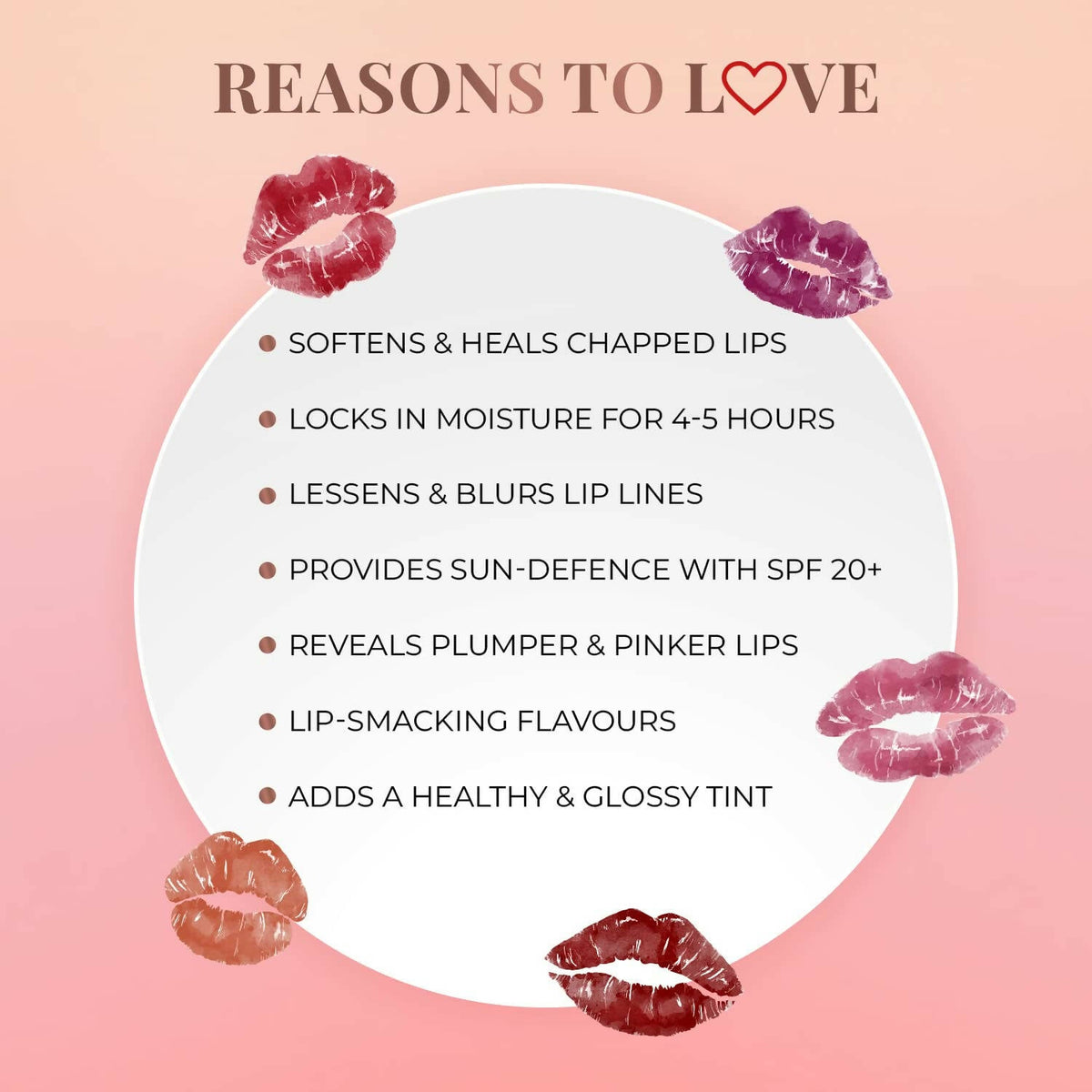 Just Herbs Tinted Lip Balm SPF 20+