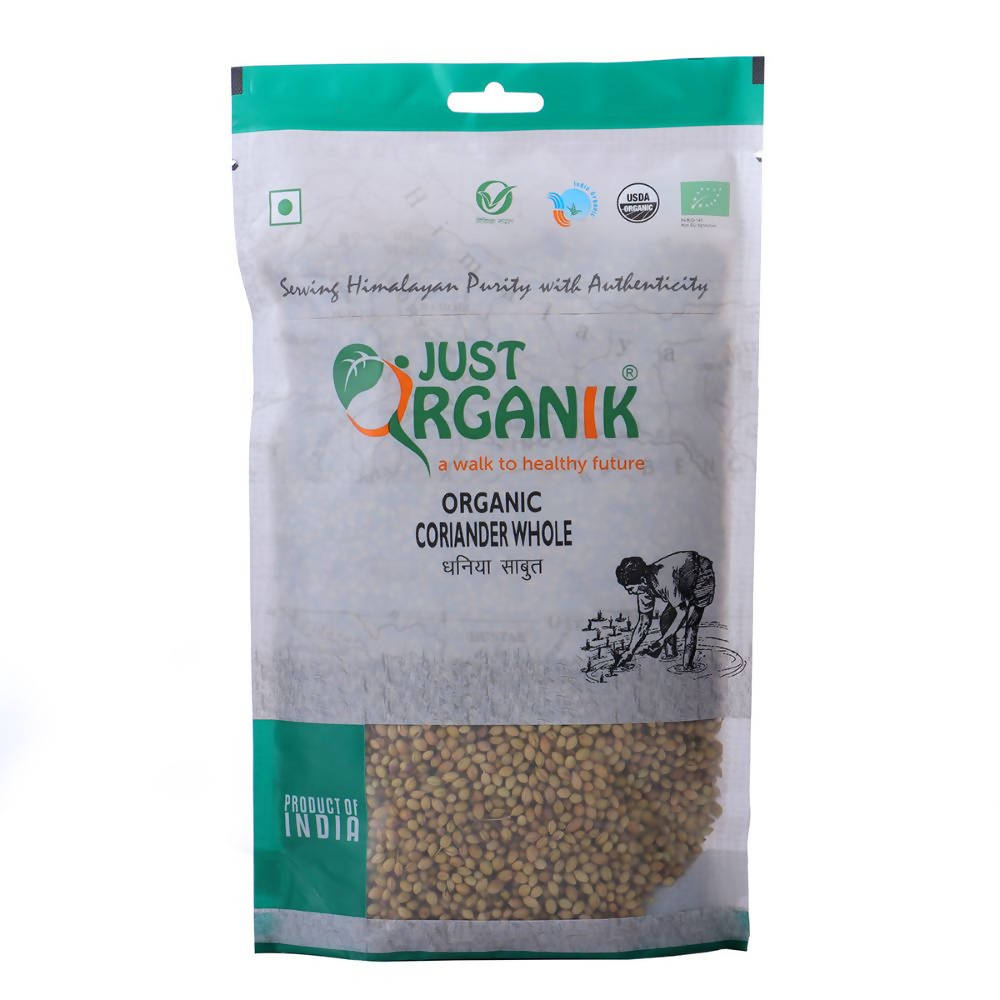 Just Organik Coriander (Dhania) Whole