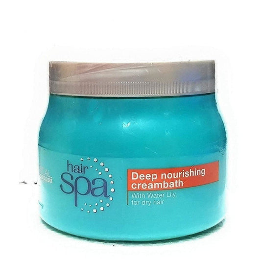 L'Oreal Paris Deep Nourishing Cream Bath Hair Spa for Dry Hair 490 g