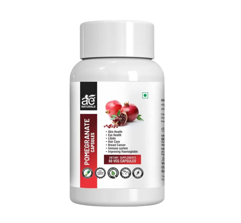 Ae Naturals Pomegranate Capsules 60 Caps