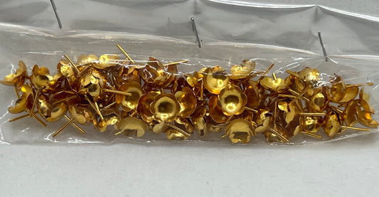 Pure Silver Gold Plated Flowers Pack Of 108 20 grams