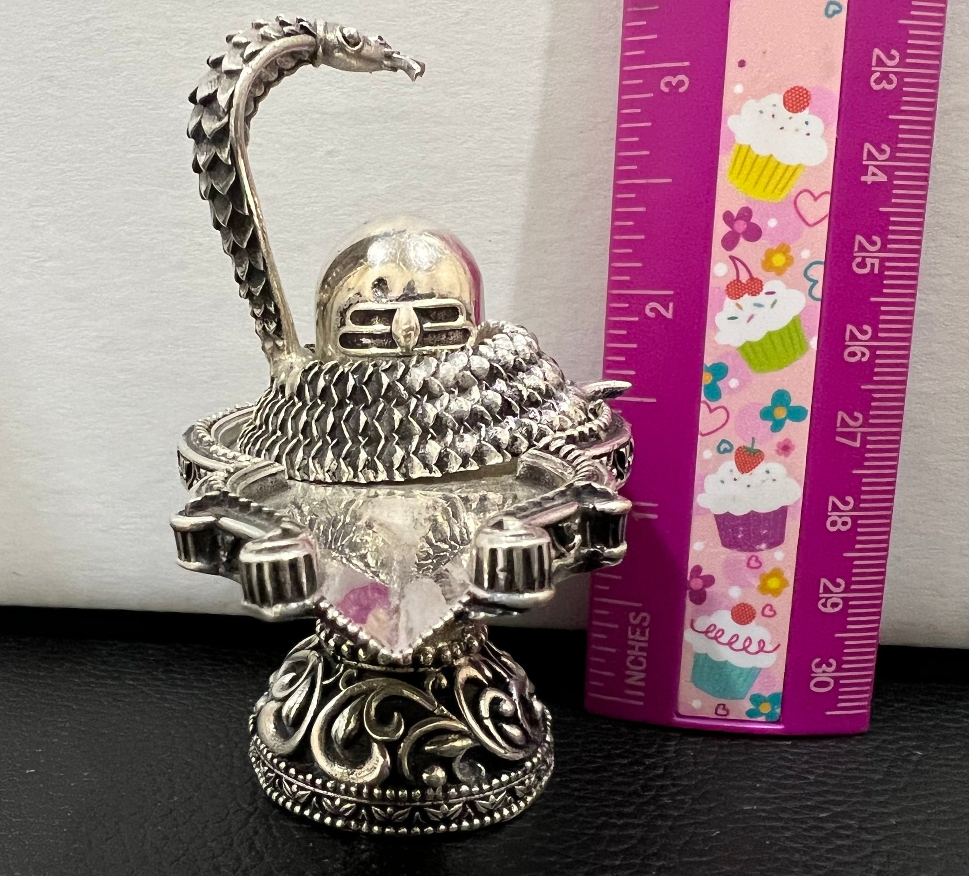 Pure Silver Shiva Lingam 167.19 grams