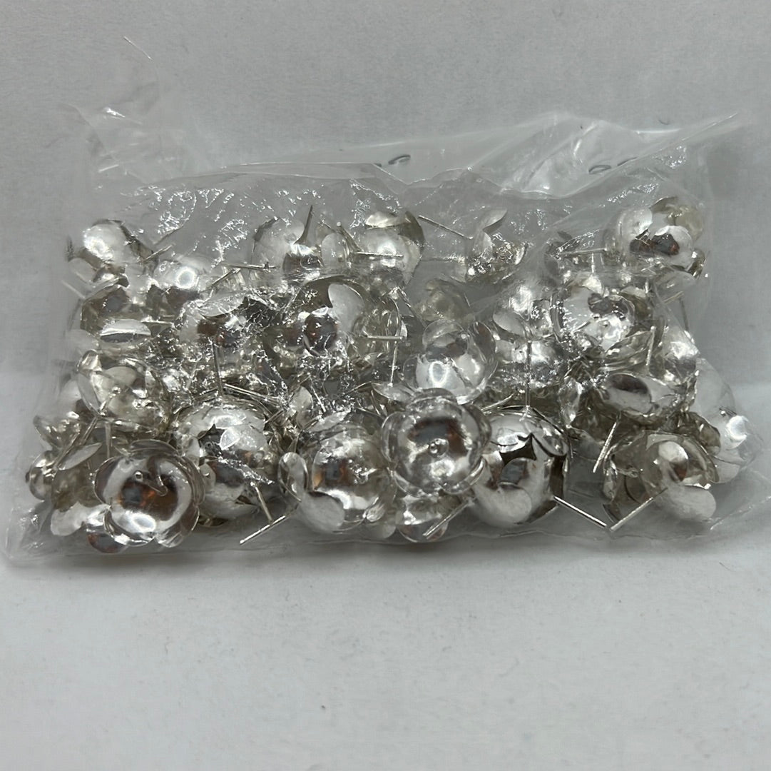 Plain Silver Flowers Pack Of 108 50g - PUSHMYCART